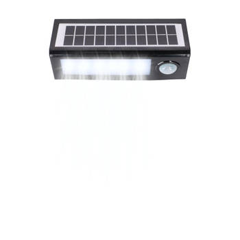 Led Solar Buitenlamp - Met Bewegingsmelder - 320 Lumen - Outdoor - 2400 mAh