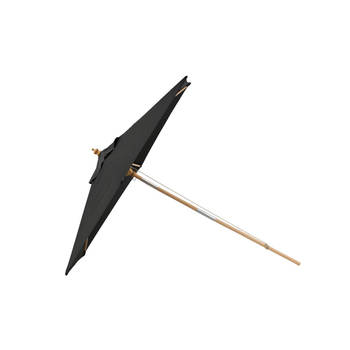 Corypho parasol met kantelfunctie zwart.