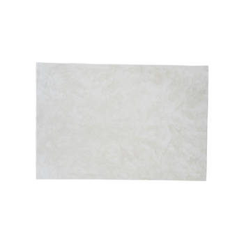 Blanca vloerkleed 300x200 cm polyester wit.