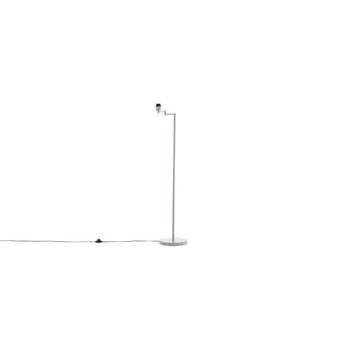 Virro verlichting vloerlamp 44,5x25,5x126cm staal beige.