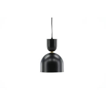 Tim verlichting hanglamp 20x20x120cm staal zwart.