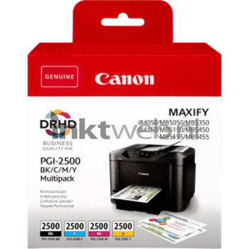 Canon PGI-2500 Multipack zwart en kleur cartridge