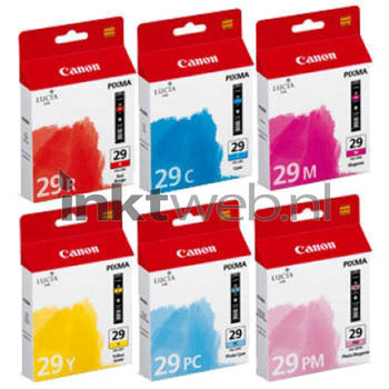 Canon PGI-29 CMYPCPMR kleur cartridge
