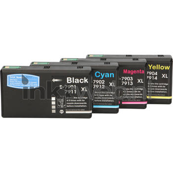 Huismerk Epson 79XL Multipack zwart en kleur cartridge