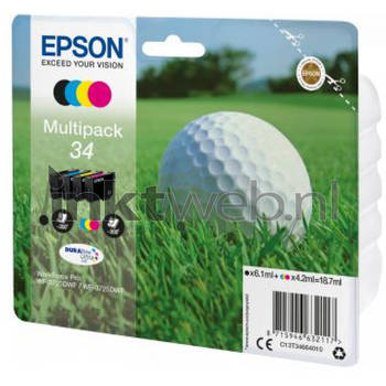 Epson 34 multipack zwart en kleur cartridge