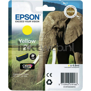 Epson 24 geel cartridge