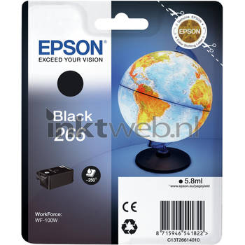 Epson GLOBE 266 zwart cartridge
