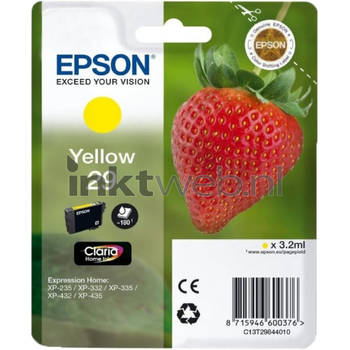 Epson 29 geel cartridge