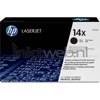 HP 14X zwart toner