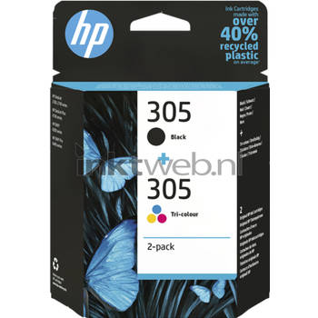 HP 305 Multipack zwart en kleur cartridge
