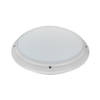 LED Plafondlamp - Badkamerlamp - Aquin - Waterdicht IP65 - E27 Fitting - Opbouw - Rond - Zilver