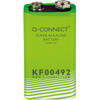 Q-CONNECT batterij alkaline 6LR61 MN1604 9.0V 10 stuks
