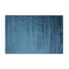 Indra vloerkleed 350x250 cm viscose blauw.