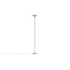 Corong verlichting vloerlamp 28x28x180cm staal zilverkleur.