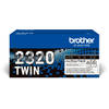 Brother TN-2320 twinpack zwart toner