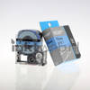 Huismerk Epson LC-4LBL9 zwart op blauw breedte 12 mm labels