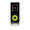 MP3/MP4 speler met Bluetooth® en 8GB intern geheugen Lenco Zwart-Lime groen