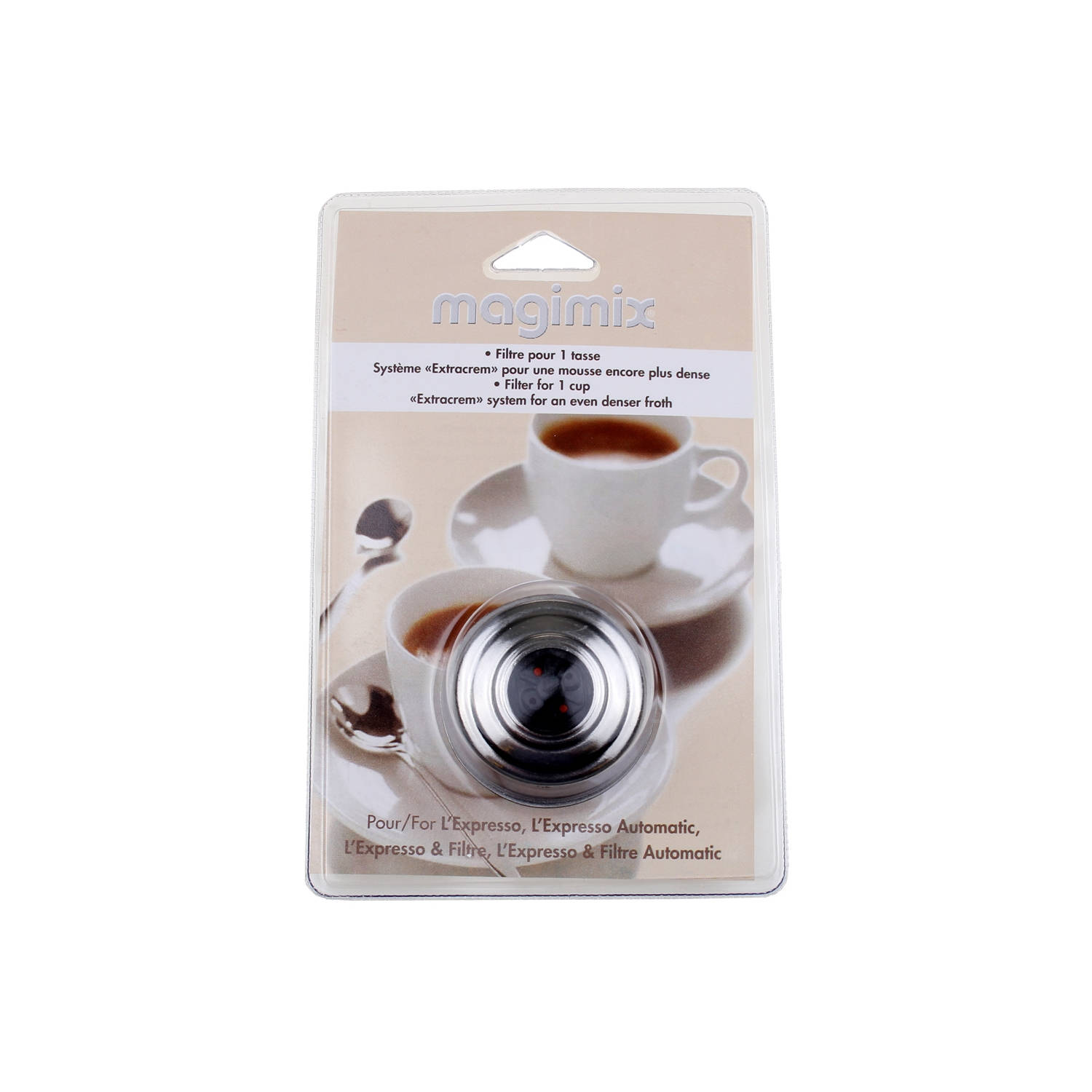 Magimix filterbakje voor l'espresso koffiezetapparaat 505458