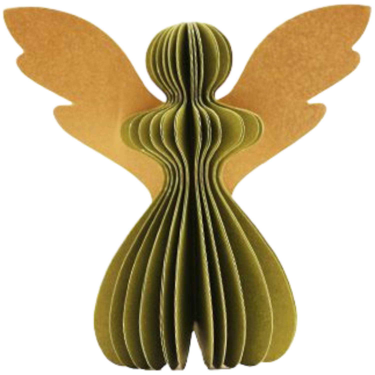 Imbarro decoratieve engel gabriela set van 2 s moss green