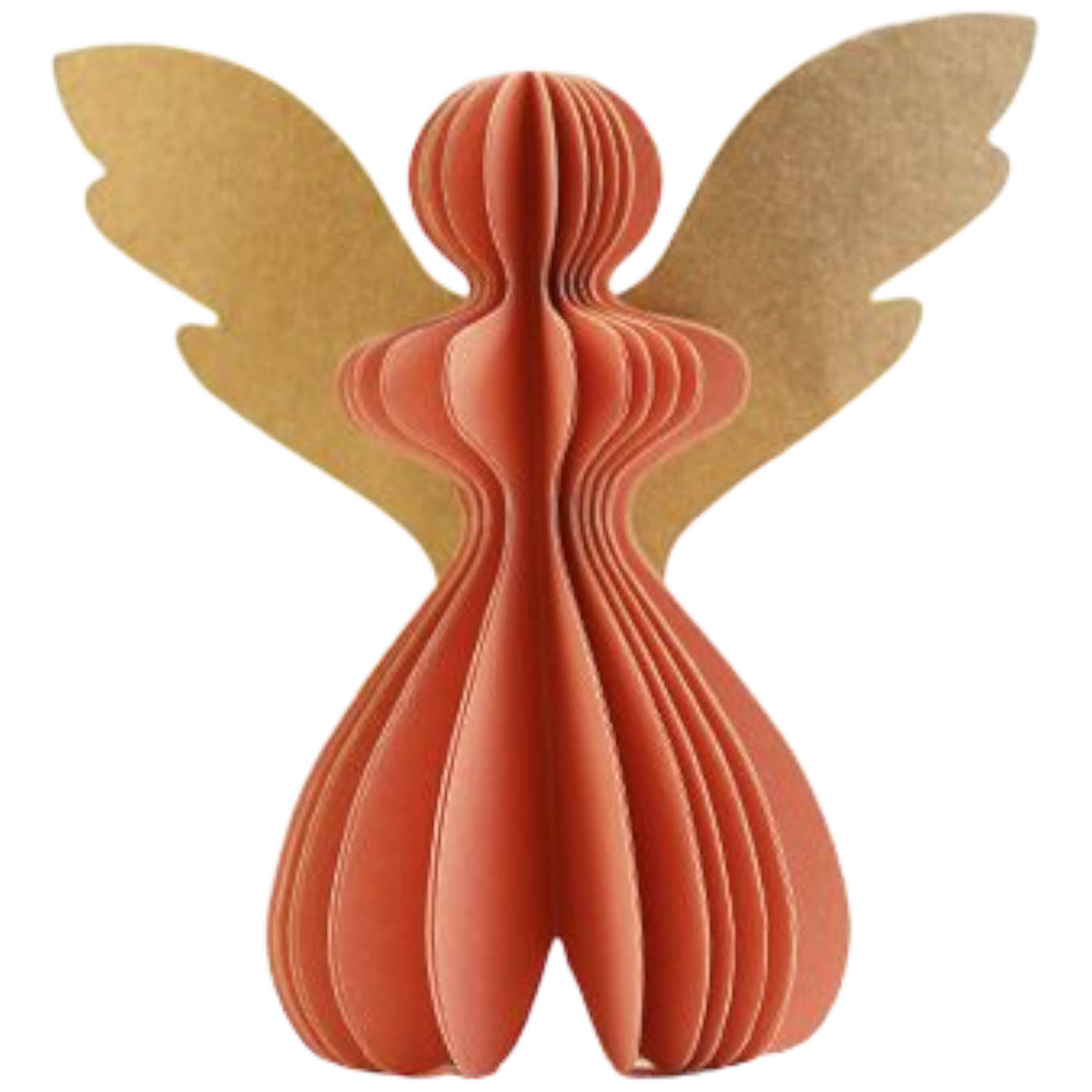 Imbarro - Decoratieve engel 'Gabriela' (Set van 2) - S - Pink