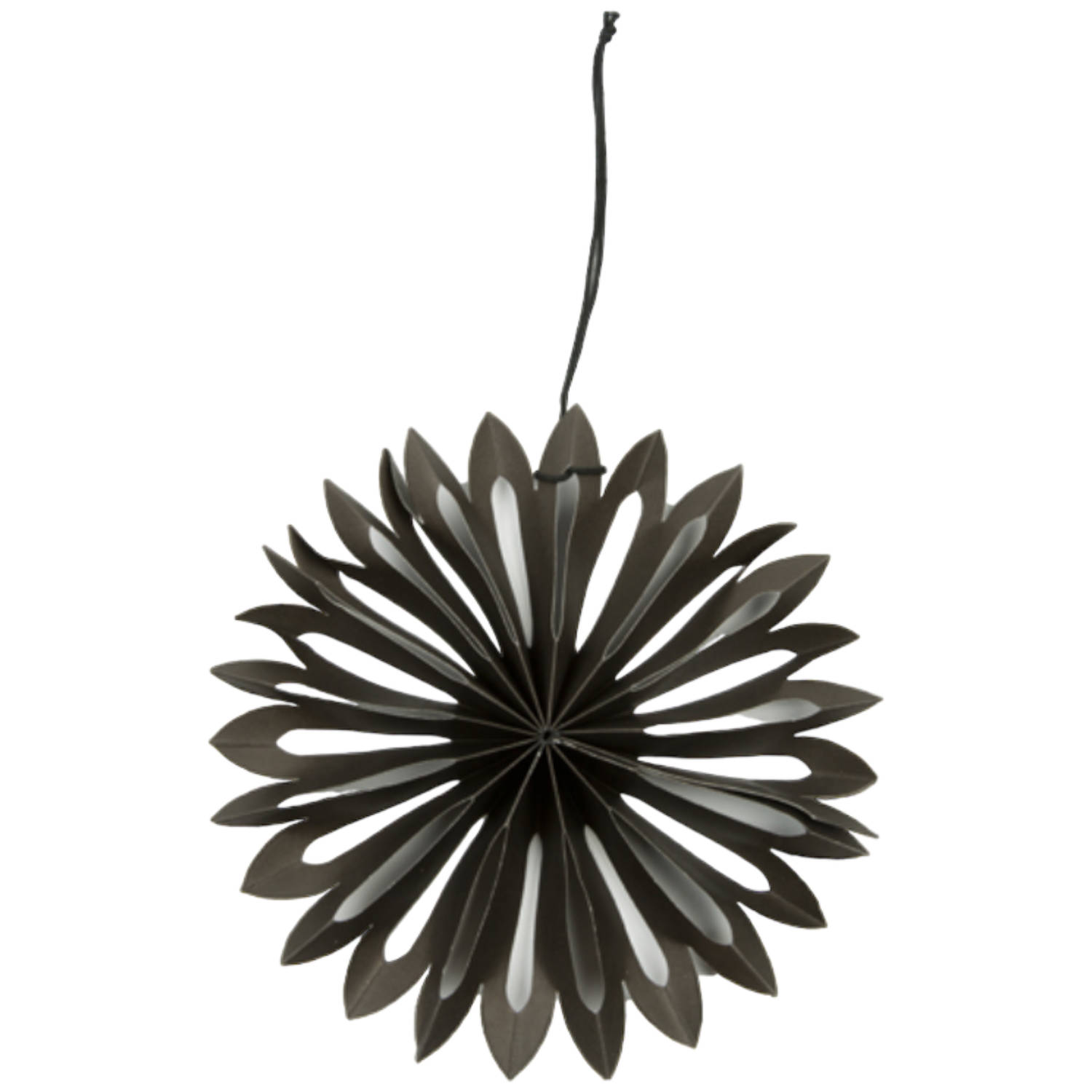 Mrs Bloom - Decoratieve hanger 'Patty' (Ø20) - Black