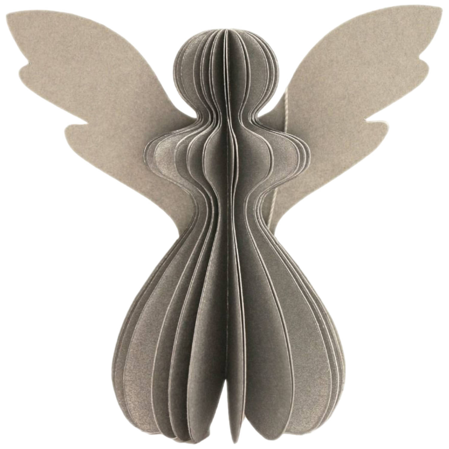 Imbarro - Decoratieve engel 'Gabriela' (Set van 2) - M - Silver