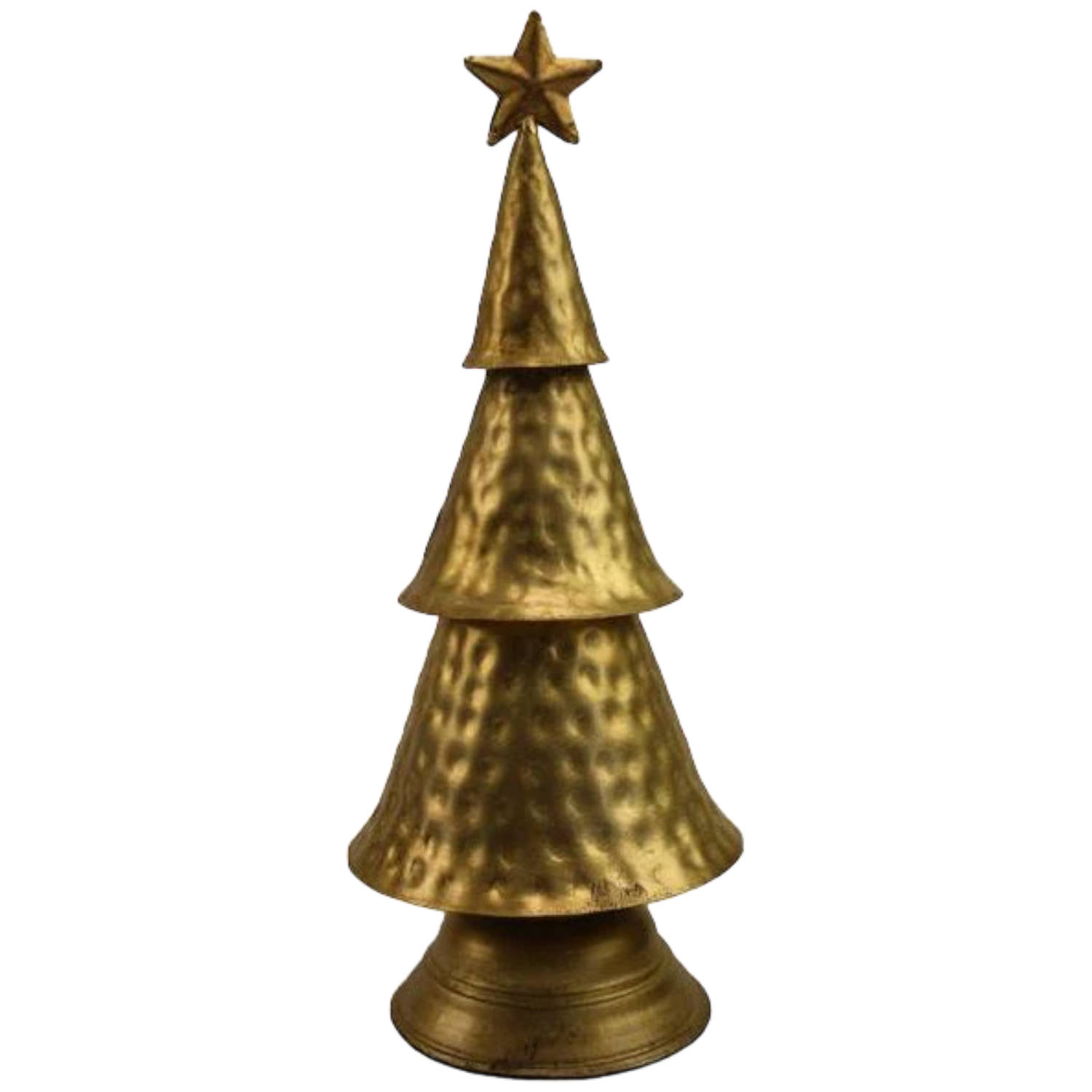 Imbarro - Beeld 'Christmas Tree' (30cm) - Goud