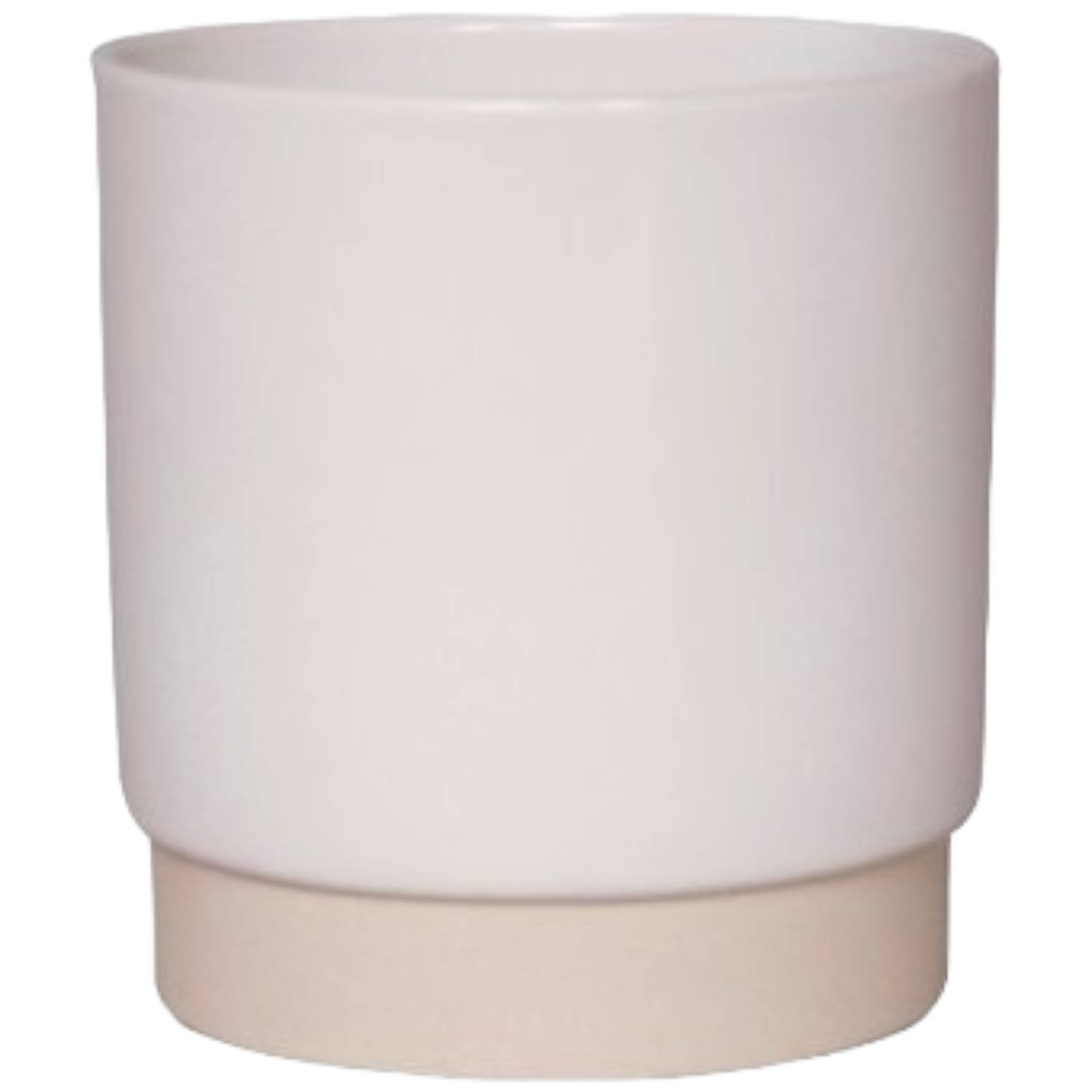 Ceramics Limburg - Bloempot 'Eno Duo' (13cm) - White