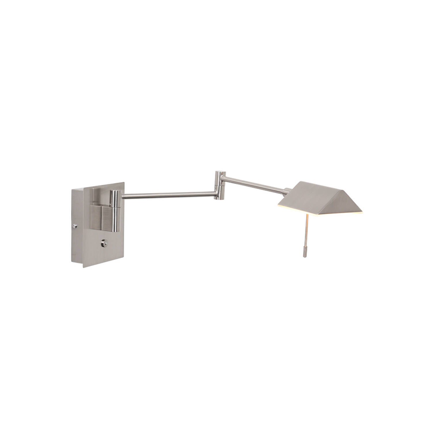 Steinhauer Retina wandlamp – Draai- en/of kantelbaar – Ingebouwd (LED) – staal
