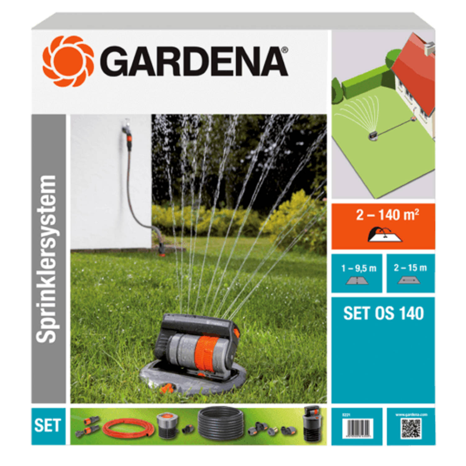Gardena OS 140 complete-Set