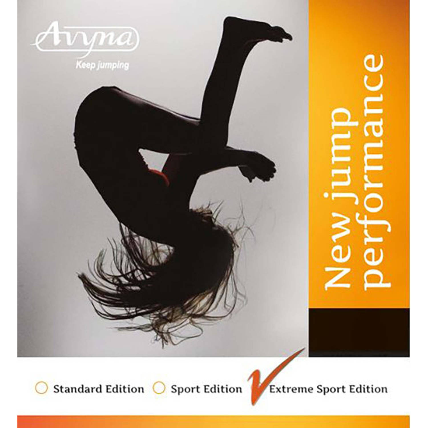 Avyna Power Springs Trampoline Veren - Extreme Sport - Groen - 21,5 cm - 520 x 305 cm (352) - 24 veren