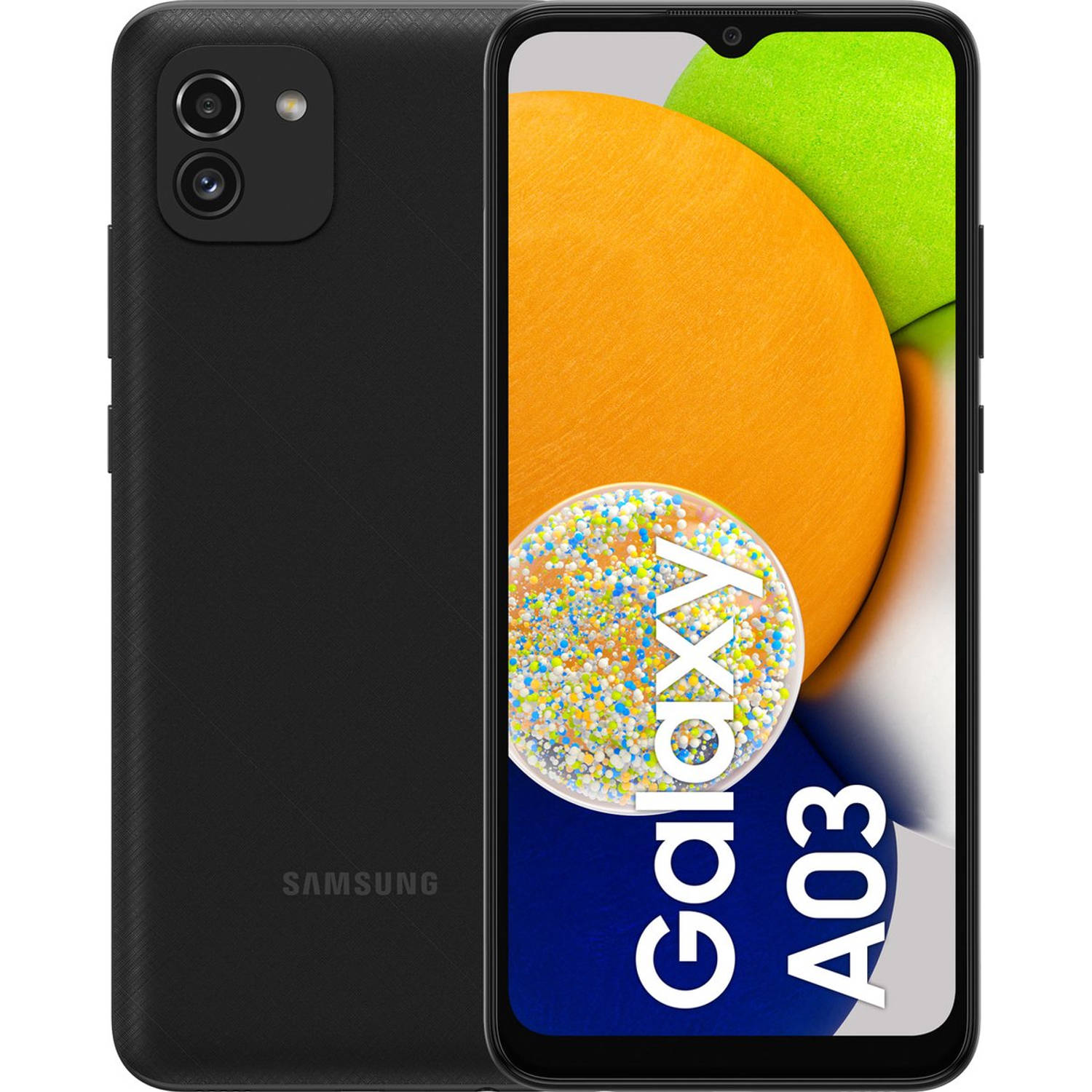 Samsung Galaxy A03 (2022) - 64GB -Zwart