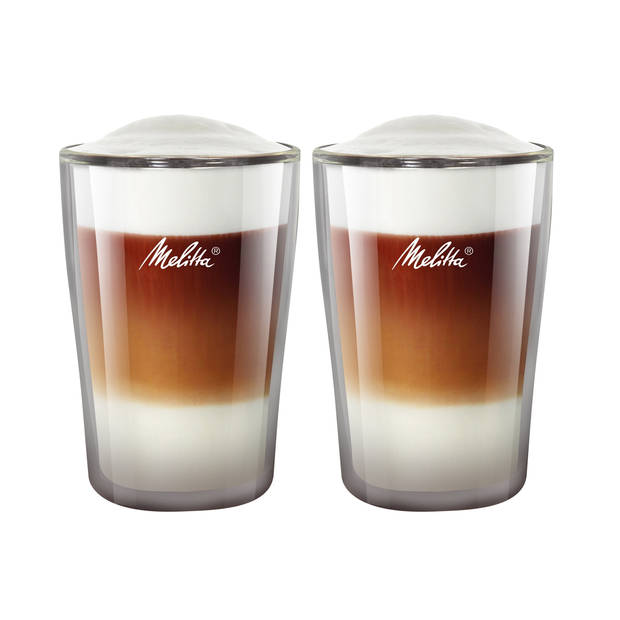 Melitta Glas Latte Macchiato 300ml 2 Stuks 6761118