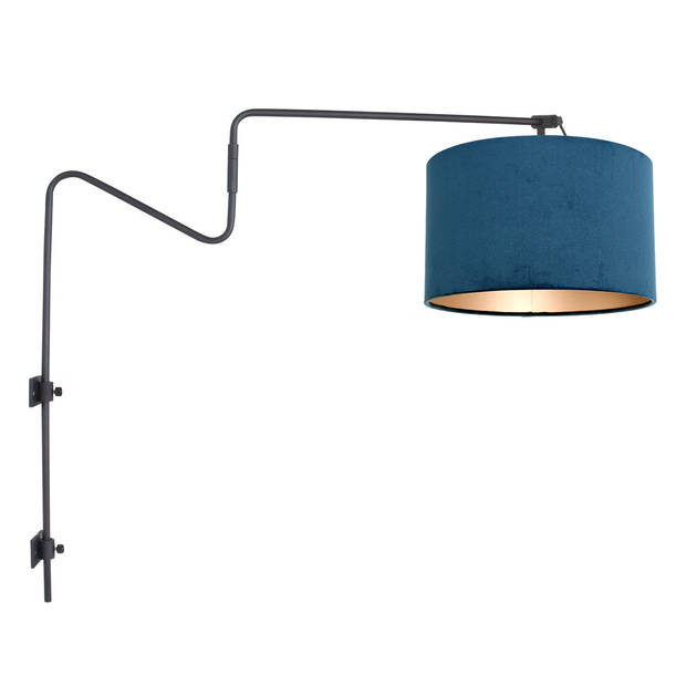 Steinhauer wandlamp Linstrøm - zwart - - 3727ZW