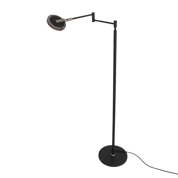 Steinhauer Turound vloerlamp staal glas 148 cm hoog