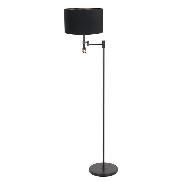 Steinhauer vloerlamp Stang - zwart - metaal - 7201ZW