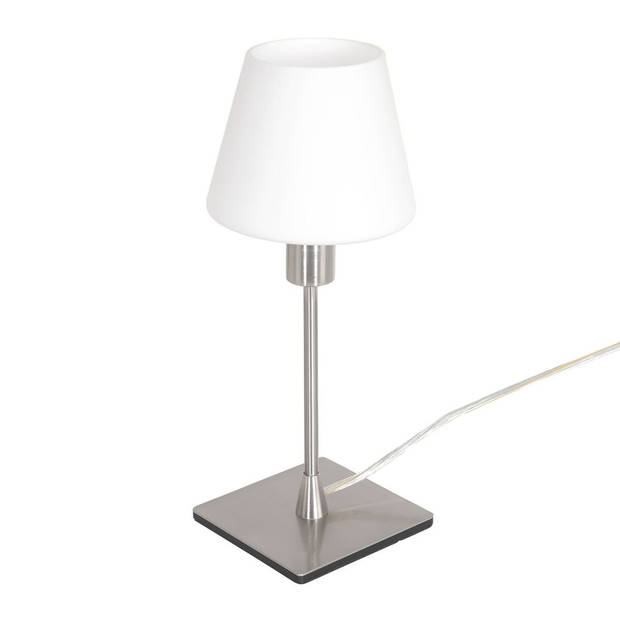 Steinhauer tafellamp Ancilla - staal - metaal - 13,5 cm - E14 fitting - 3100ST