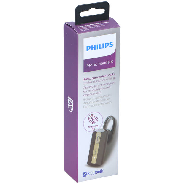 PHILIPS Draadloze Headset - SHB1202/10 - met Microfoon - Bluetooth Headset