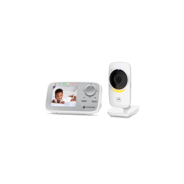 Motorola Nursery Babyfoon - VM482 - Baby Monitor met Camera - Infrarood Nachtvisie - Wit
