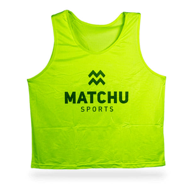 Matchu Sports Voetbalhesje - One-size - Fluo geel