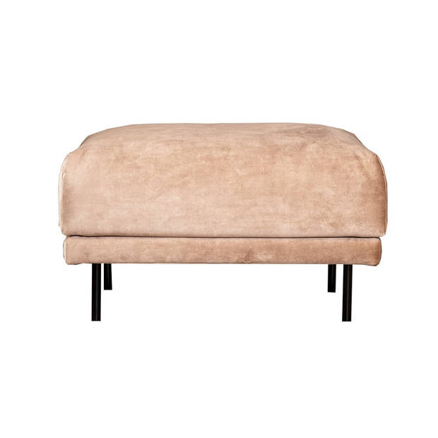 Bronx71 Hocker Denver velvet taupe.