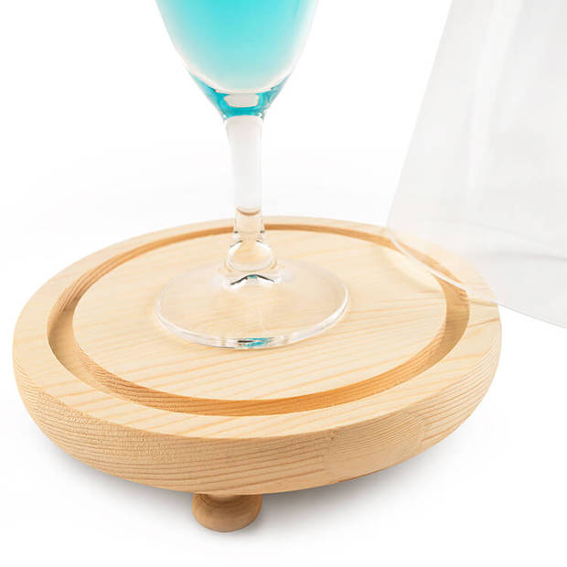 Ziva - Ziva glazen stolp - voor cocktails roken - ?12 x H22cm