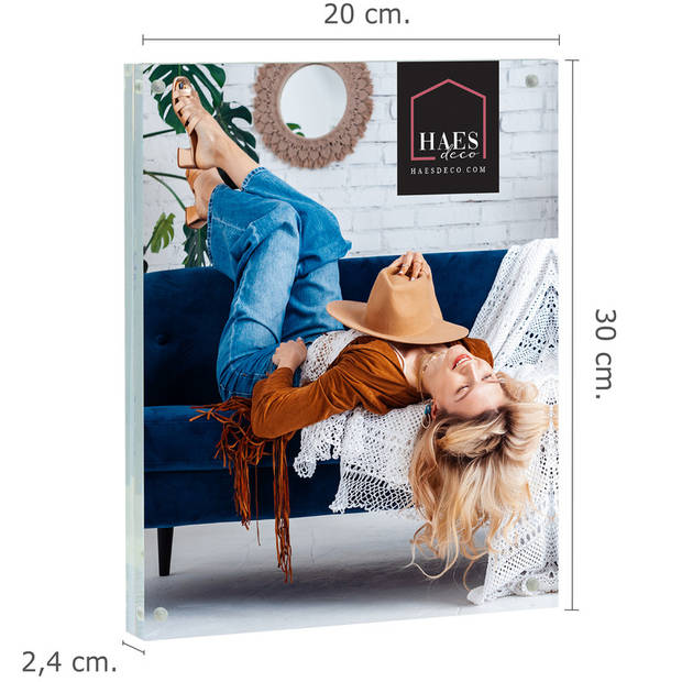 HAES DECO - Plexiglas / Acryl snel-wissel fotolijst Kalmar 20x30 - AP130HS