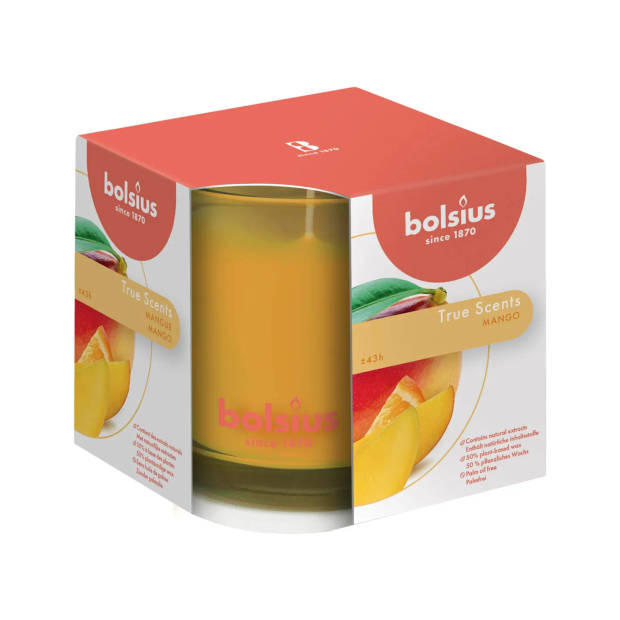 Bolsius - Geurglas 95/95 True Scents Mango