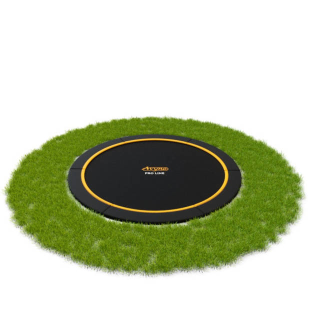 Avyna Pro-Line Flatlevel Trampoline - ø 365 cm (12ft) - Zwart