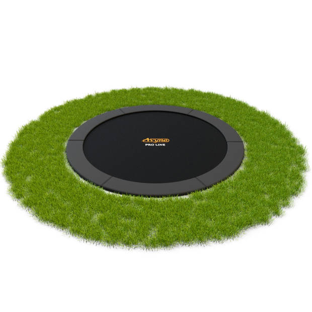 Avyna Pro-Line Flatlevel Trampoline - ø 430 cm (14ft) - Grijs