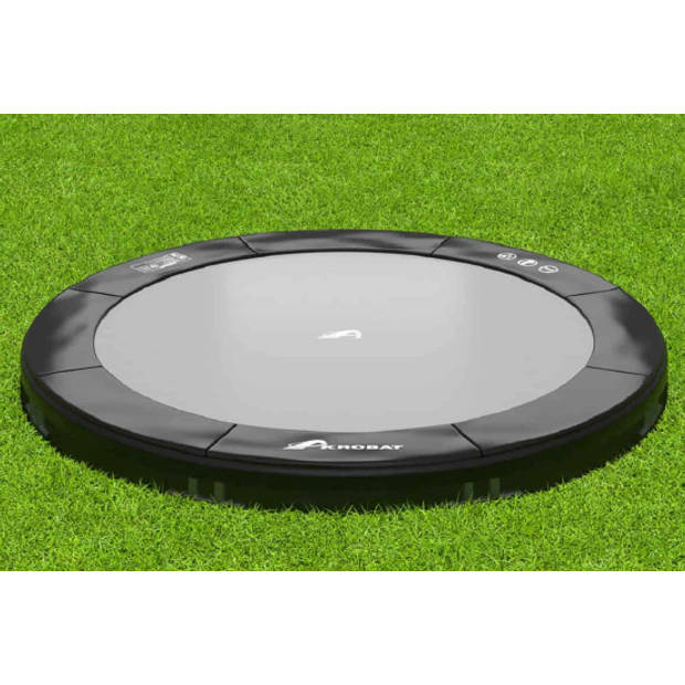 Akrobat Trampoline Primus Inground - 430 cm - Rond - Zwart