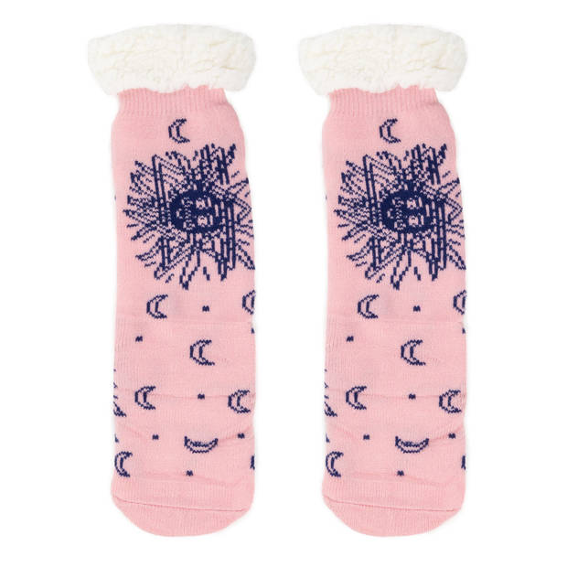 Vitapur - Hoodie deken met rits + sokken - Carrol Roze
