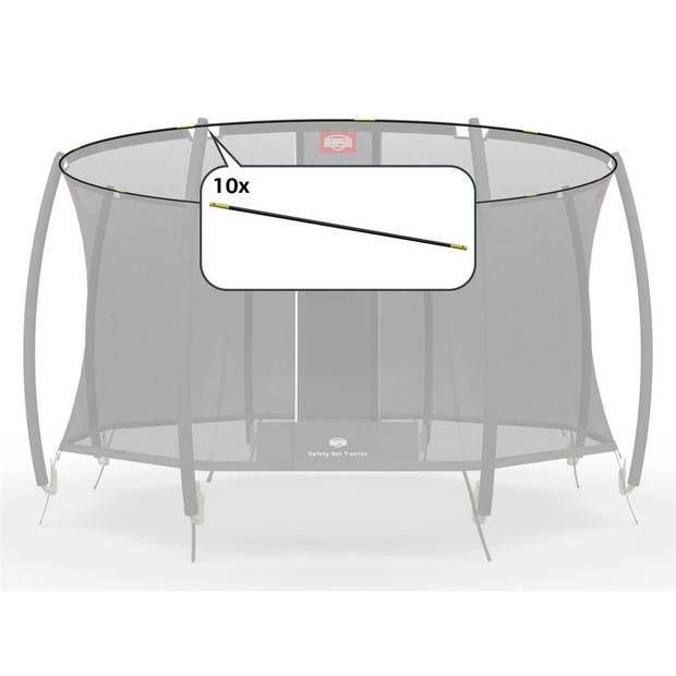 BERG Trampoline Veiligheidsnet - Safety Net T-Series - Hoepelset - 330 cm