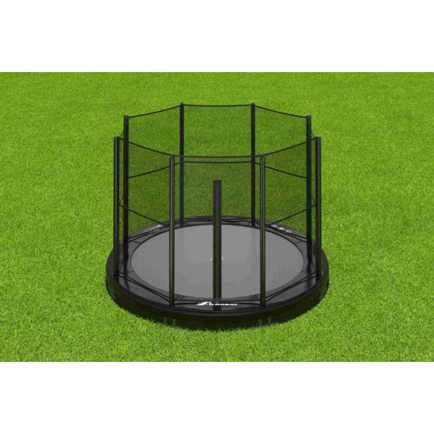 Akrobat Trampoline Primus met Veiligheidsnet - Inground - 365 cm - Zwart